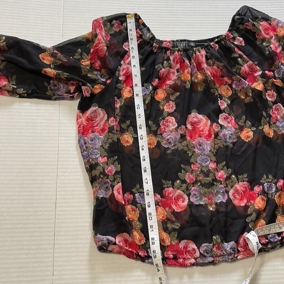 INC International Concept Floral Top. Size 10 P/1/A1389 - Picture 5 of 5